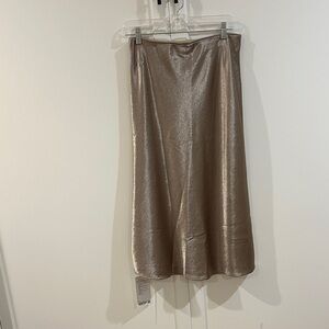 Lululemon Athletica Shimmering Tan A-Line Skirt